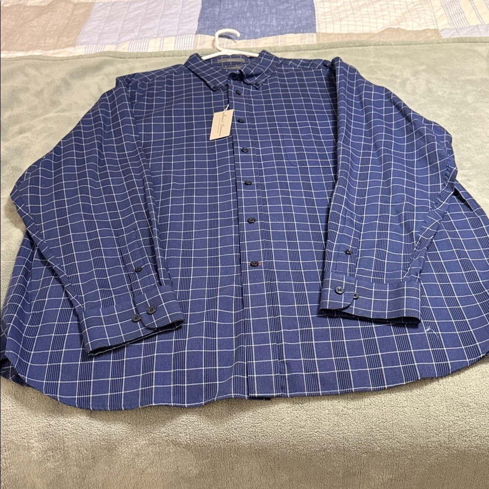 Daniel Cremieux Blue Checkered Shirt